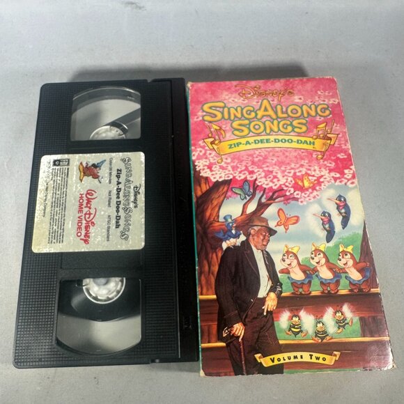Disneys Sing Along Songs Zip-A-Dee-Doo-Dah (VHS 1993) Vol. 2 Classic Songs - Picture 3 of 3